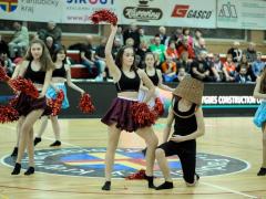 Výběrové soubory InDance - basketbalový zápas v hale Dašická